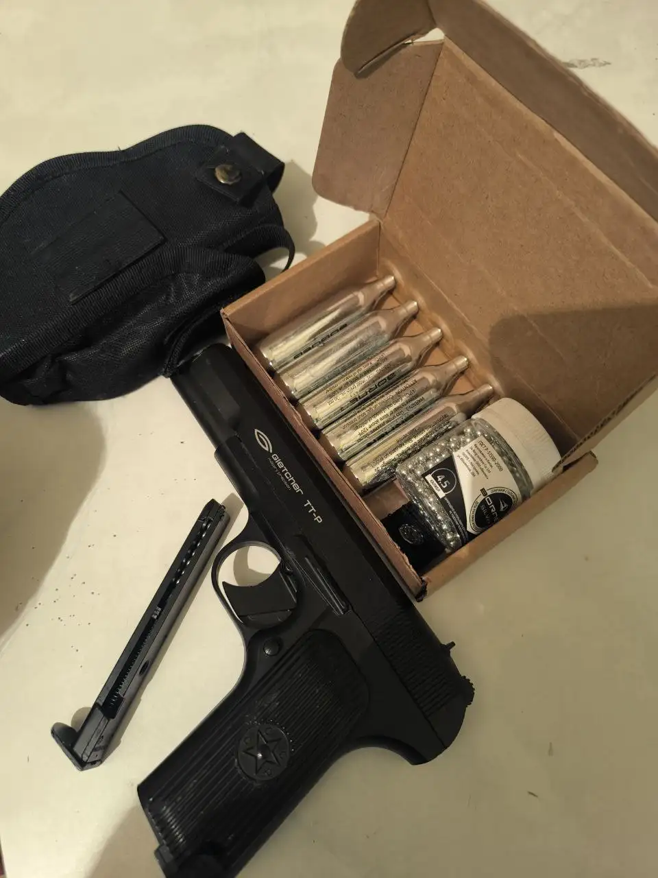 Пневматический пистолет Gletcher TT-P 4.5 mm - Пневматическое оружие (Хобби и отдых) в Магнитогорск