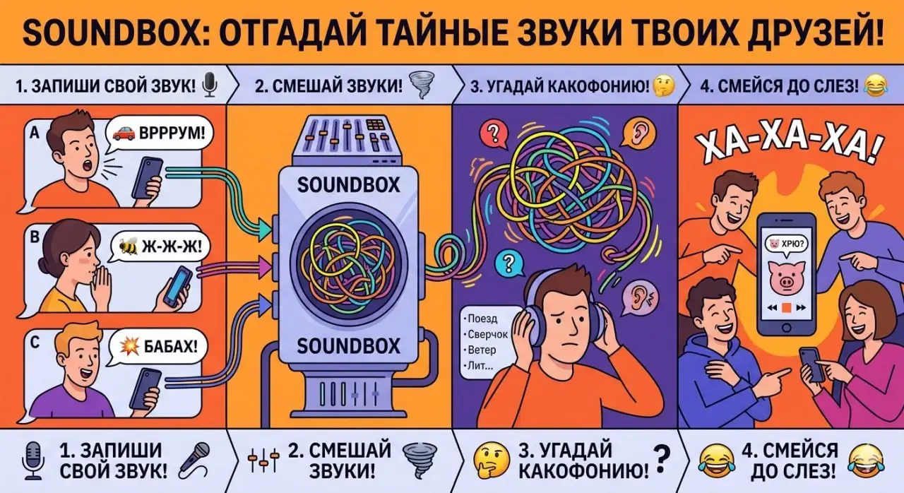 SoundBox - кринж игра с озвучкой звуков - Барахолка в Магнитогорск