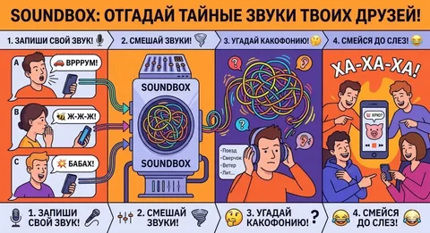 SoundBox - кринж игра с озвучкой звуков - Социальные развлечения в Магнитогорск