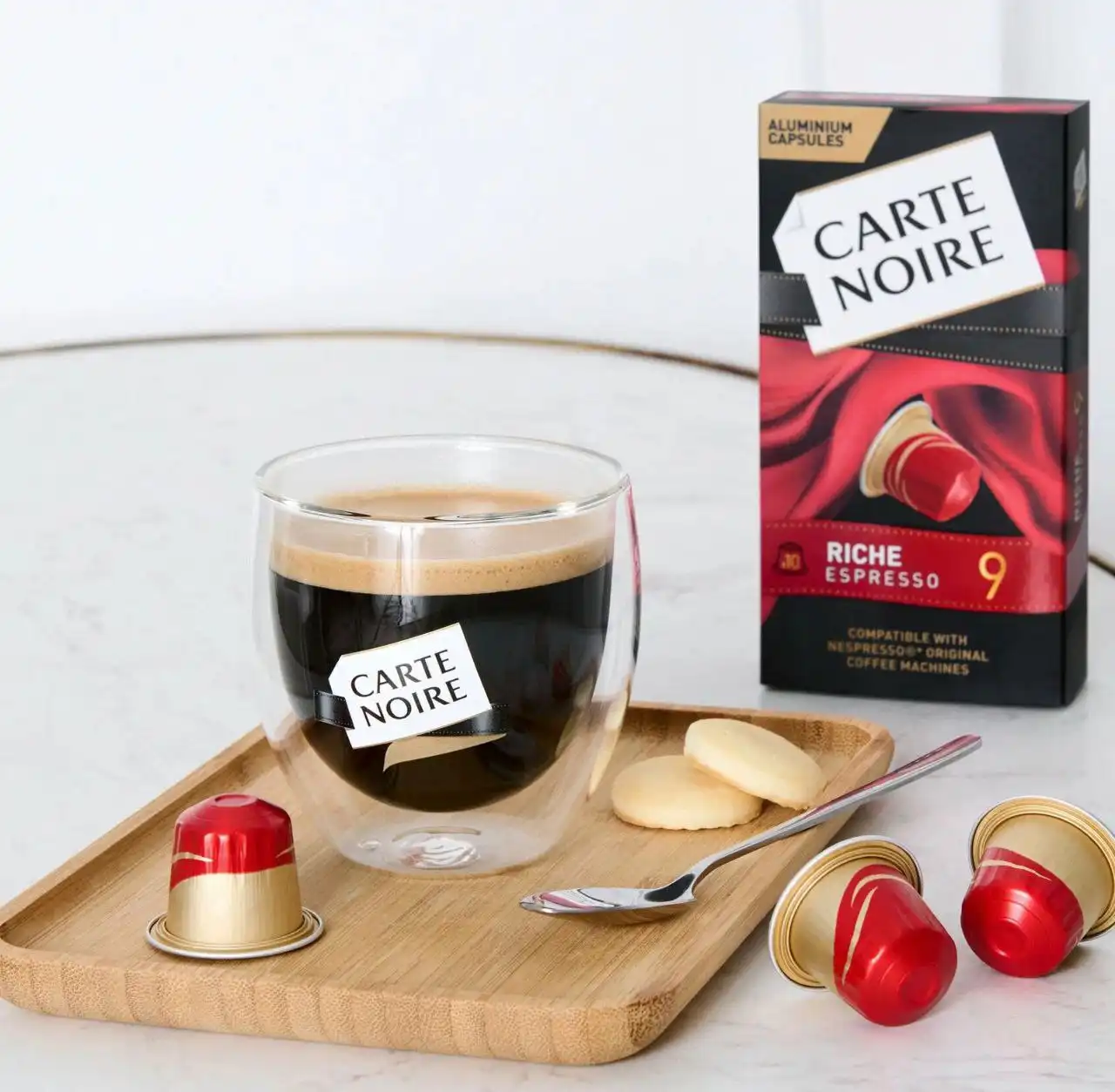 Капсулы CARTE NOIRE для кофемашин NESPRESSO