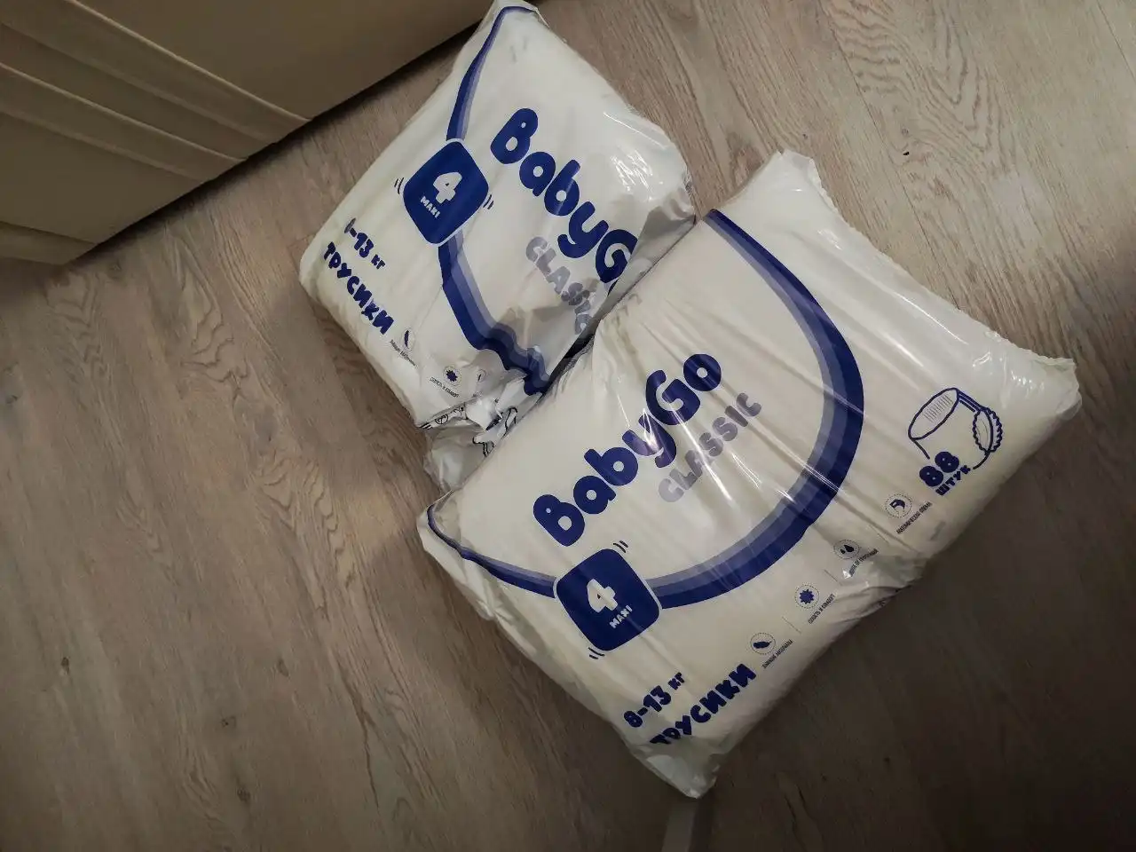 Продажа подгузников BabyGo