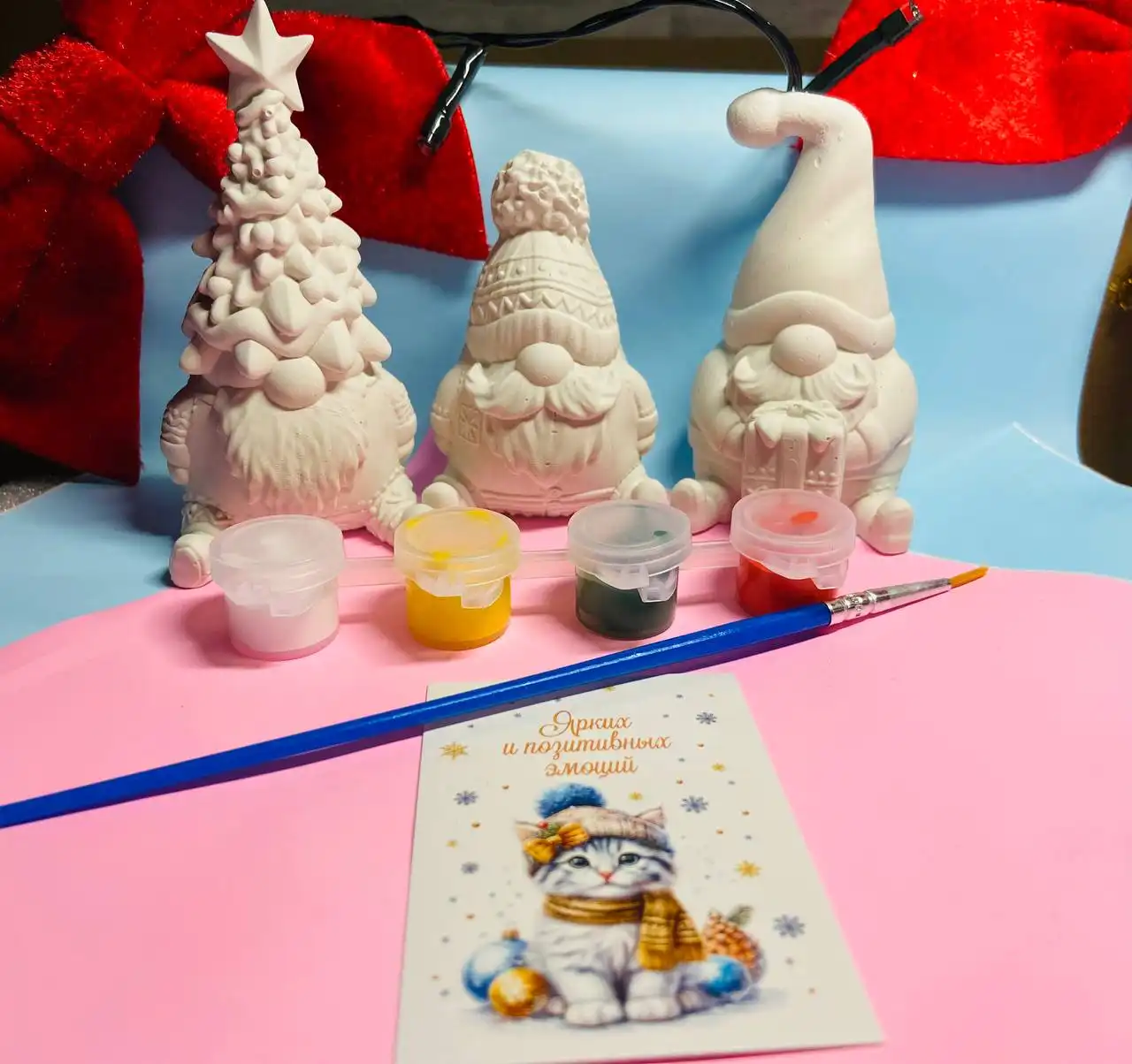 Гипсовые фигурки для раскрашивания