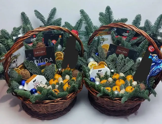 Новогодние корзины со сладостями и подарками - Хобби и отдых в Балашиха