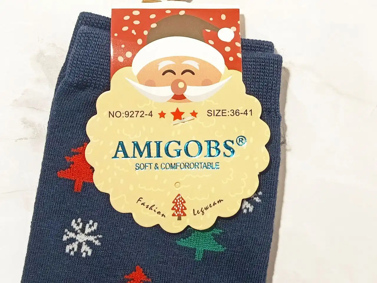 Новогодние женские носки 10 пар