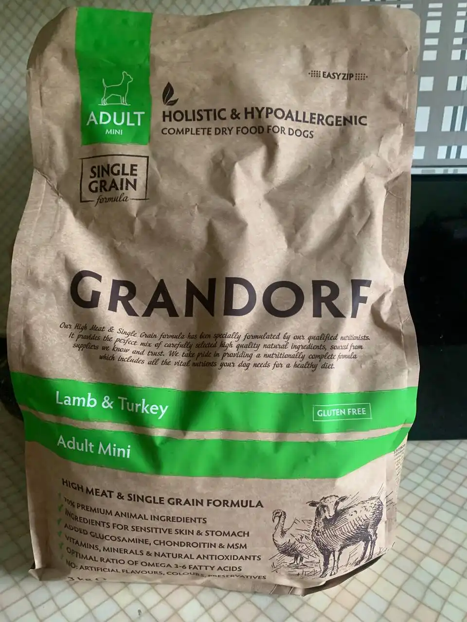 Продажа корма Grandorf Adult Mini для мелких пород собак