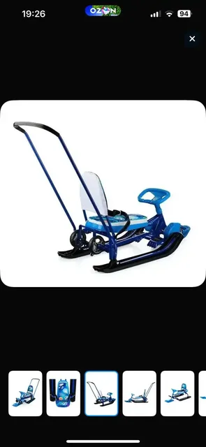 Продам снегокат детский в идеальном состоянии - частное объявление в Балашиха