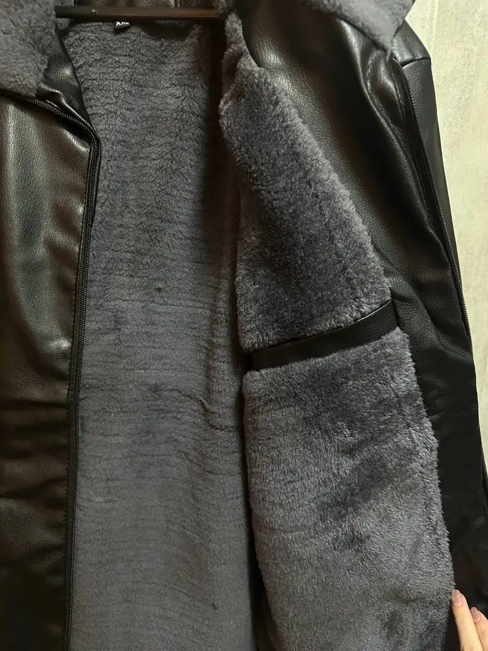 Кожанка утепленная 50/52