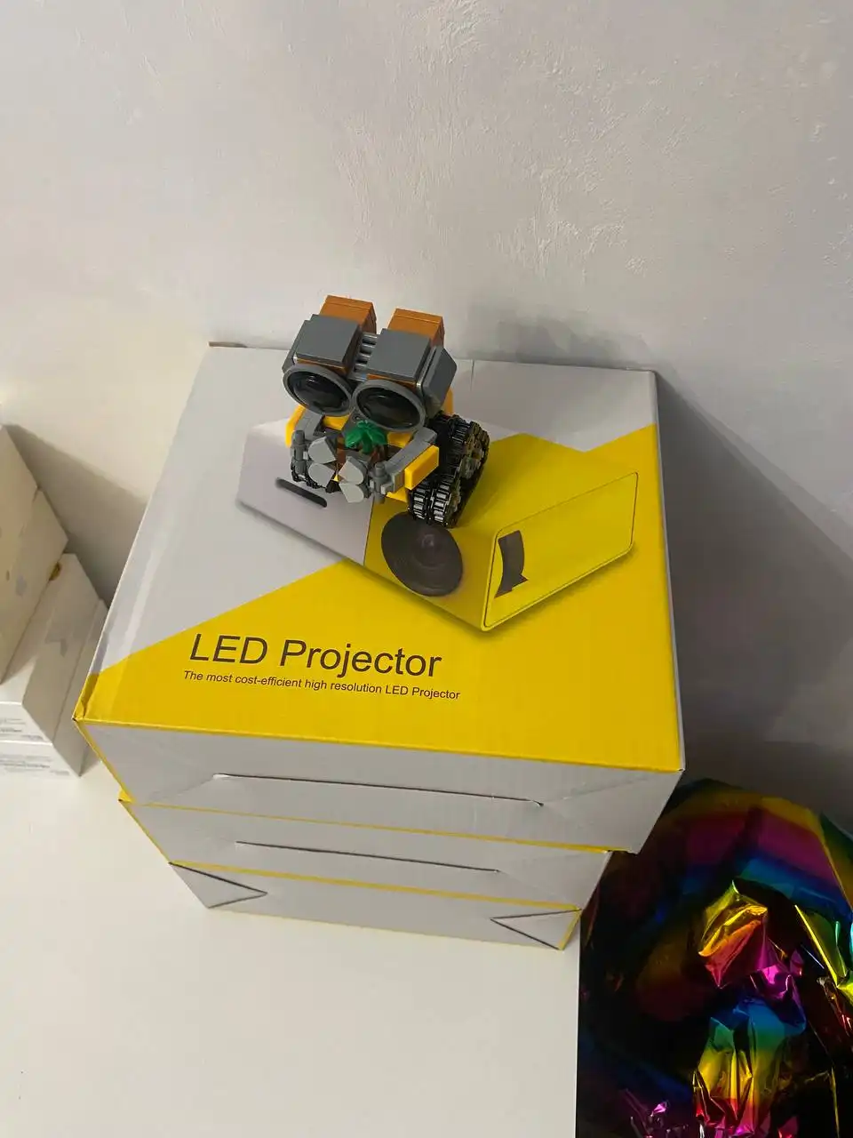 Led проектор с подключением HDMI, USB, AV и картой памяти