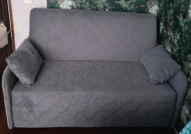 Продажа дивана серого цвета с раскладным механизмом - Разное в Балашиха