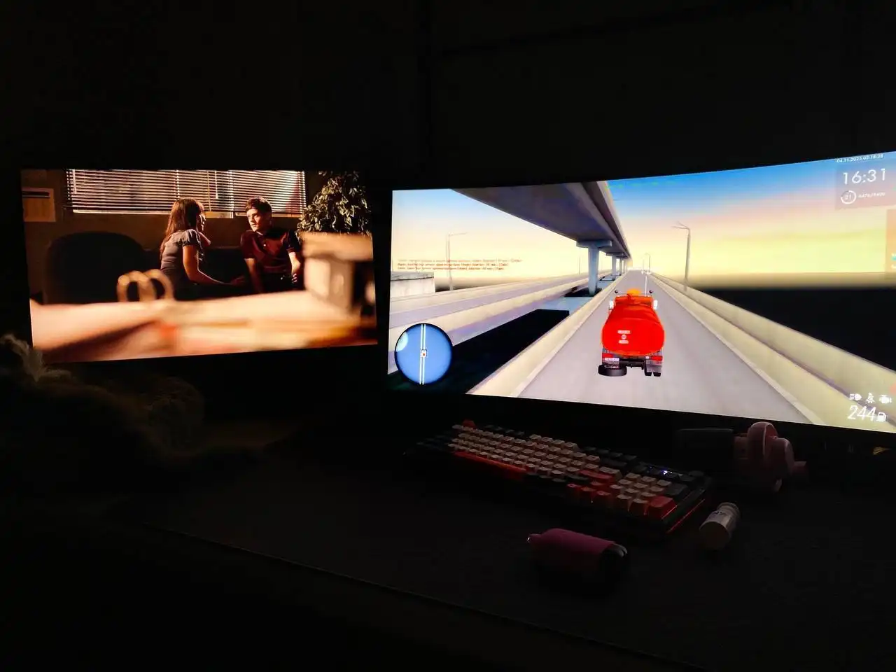 Продам игровой ПК с монитором - Компьютеры и комплектующие (Электроника) в Балашиха