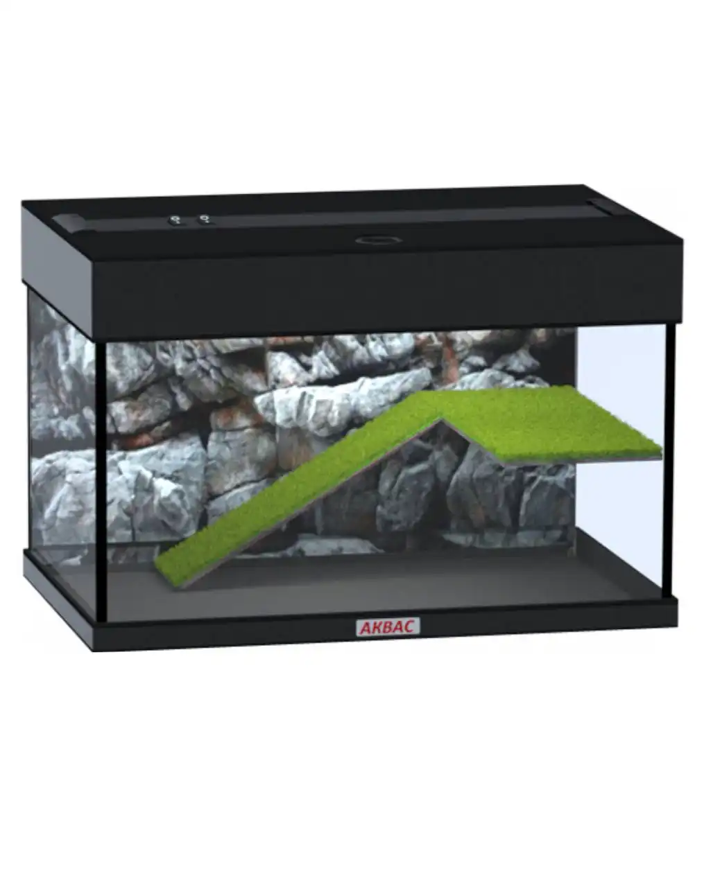 Акватеррариум 60л с оборудованием - Террариумы и аквариумы (Животные) в Балашиха