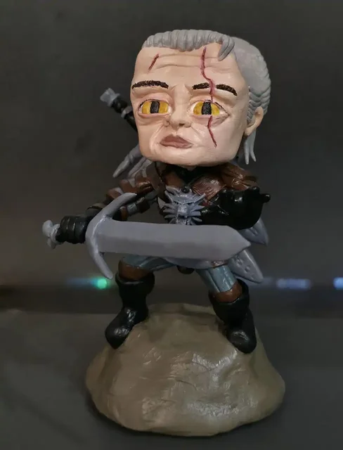 Авторская фигурка Ведьмака ручной работы - частное объявление в Балашиха