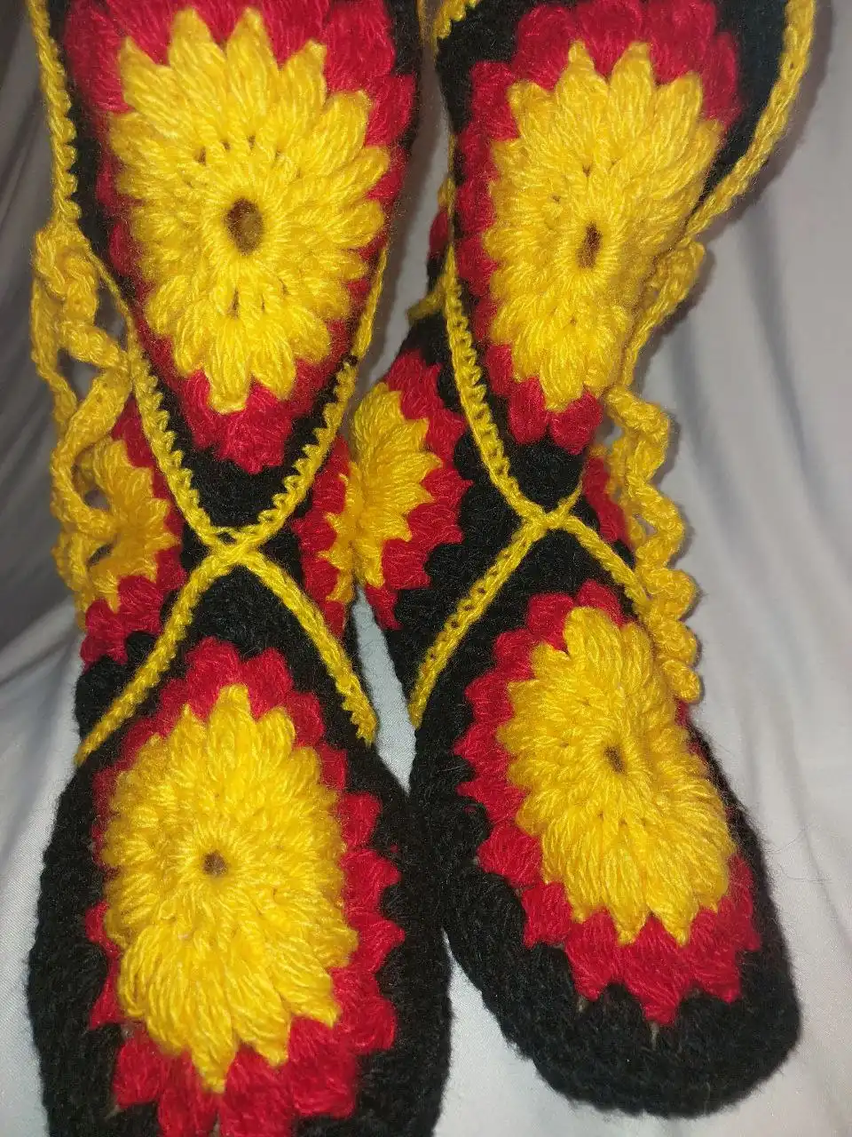 Вязаная домашняя обувь на заказ - Обувь (Одежда) в Балашиха