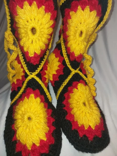 Вязаная домашняя обувь на заказ - Корсеты и пояса в Балашиха