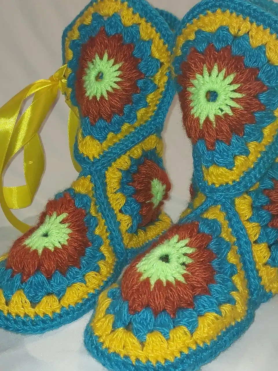 Вязаная домашняя обувь на заказ - Обувь (Одежда) в Балашиха