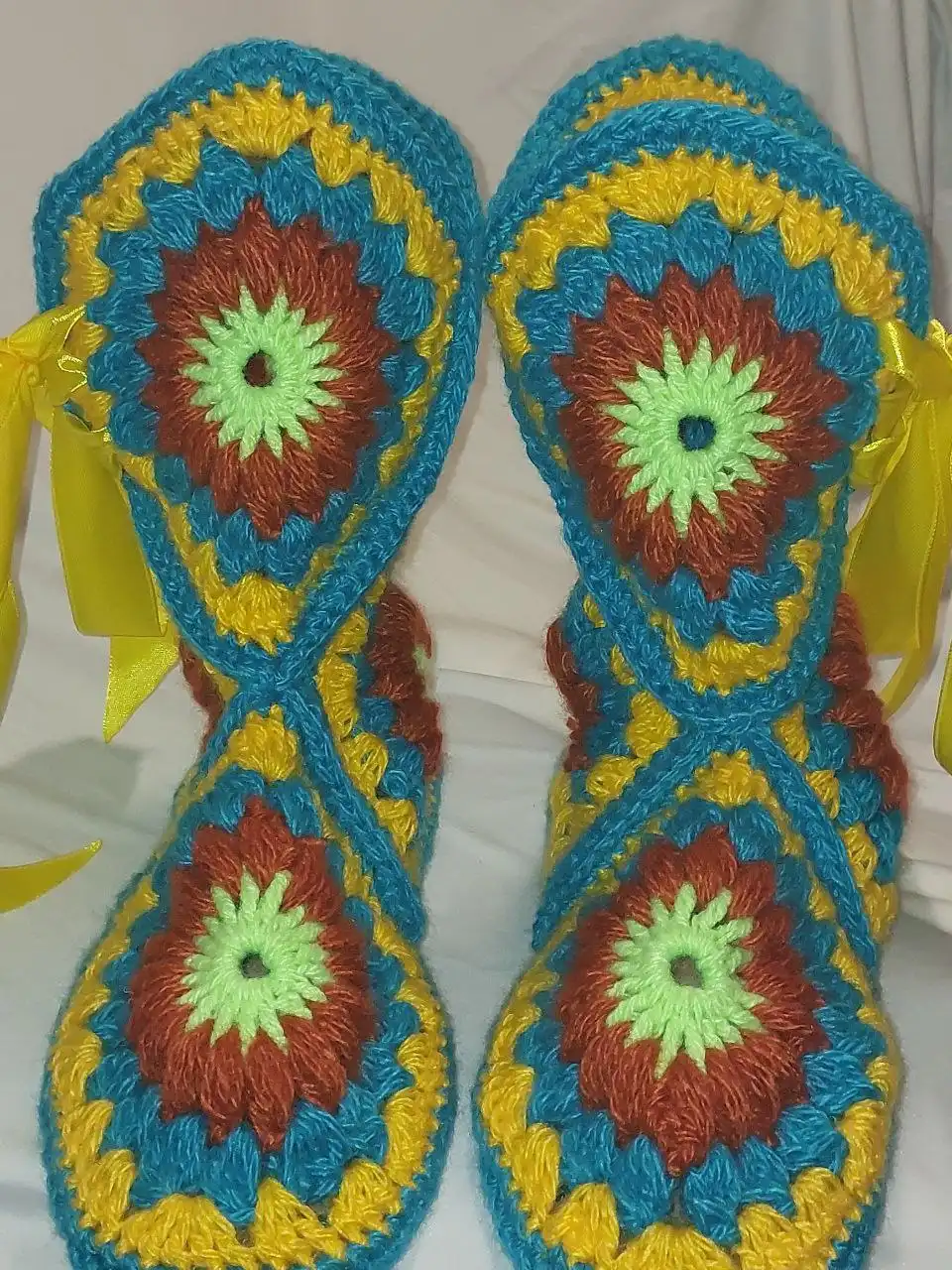 Вязаная домашняя обувь на заказ - Обувь (Одежда) в Балашиха