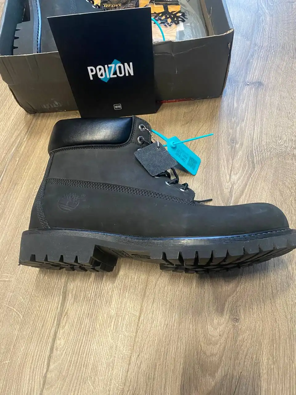 Продам оригинальные ботинки Timberland с Poizon 45 размер - Обувь (Одежда) в Балашиха