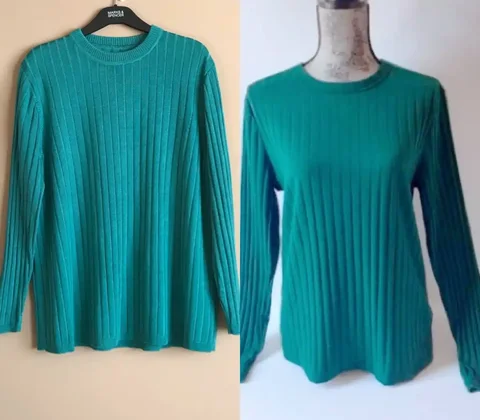 Джемпер свободного кроя малахитового цвета - частное объявление в Балашиха