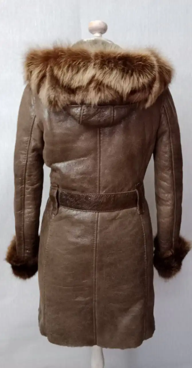 Натуральная дублёнка ручной работы Boho-vibes - Верхняя одежда (Одежда) в Балашиха