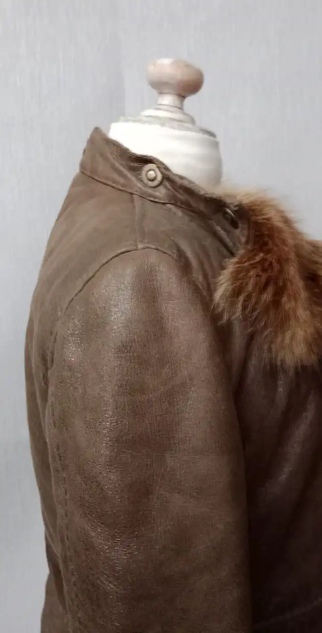 Натуральная дублёнка ручной работы Boho-vibes - Верхняя одежда (Одежда) в Балашиха