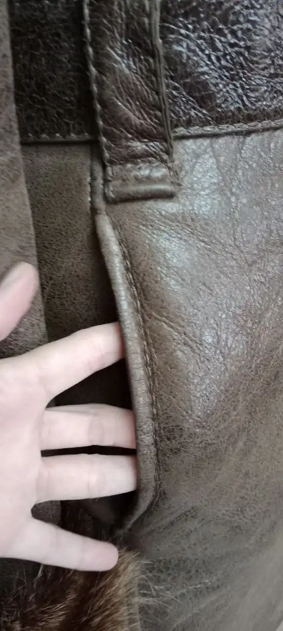 Натуральная дублёнка ручной работы Boho-vibes - Верхняя одежда (Одежда) в Балашиха