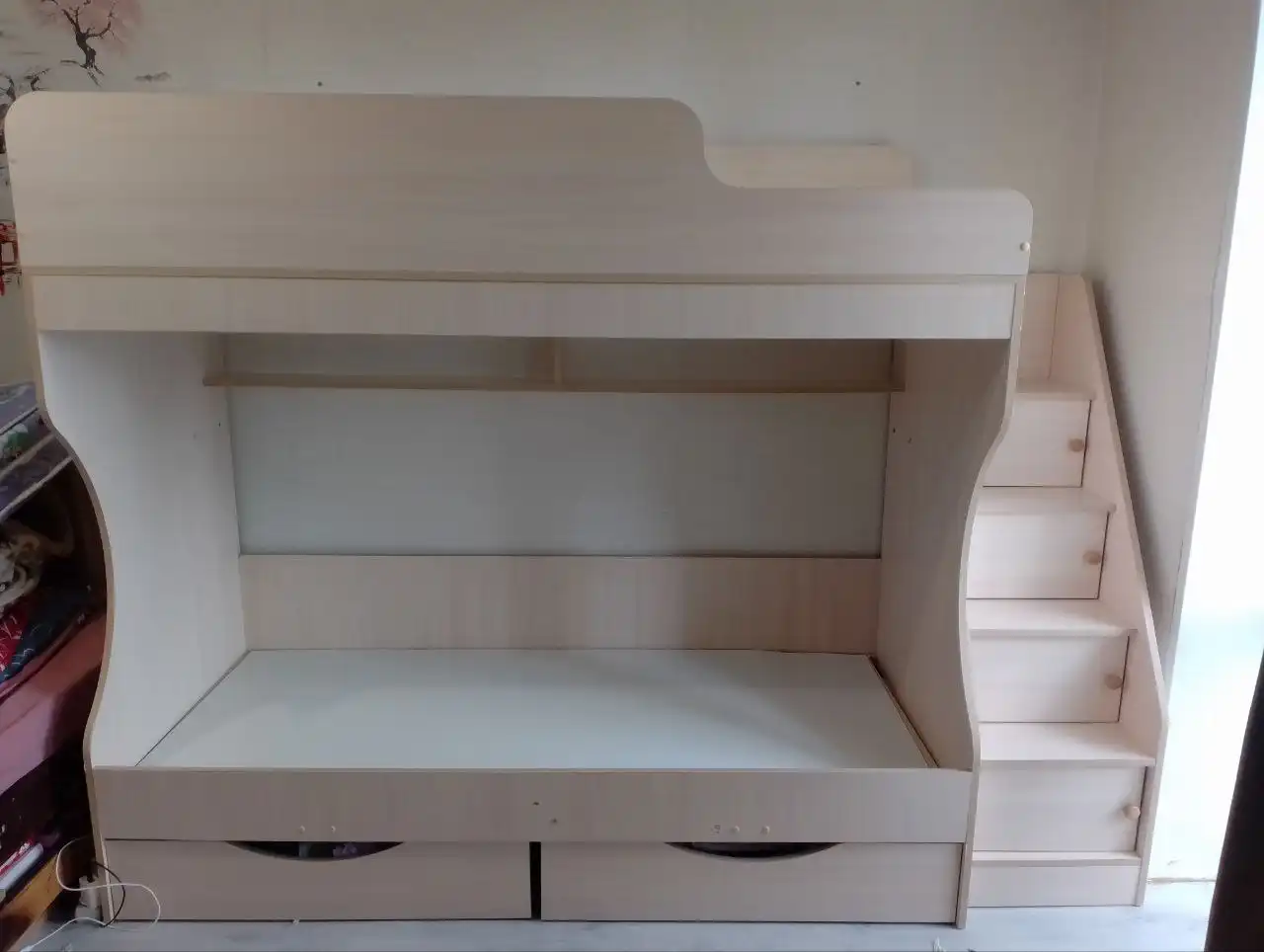 Двухярусная кровать с ящиками - Мебель (Для дома и дачи) в Балашиха