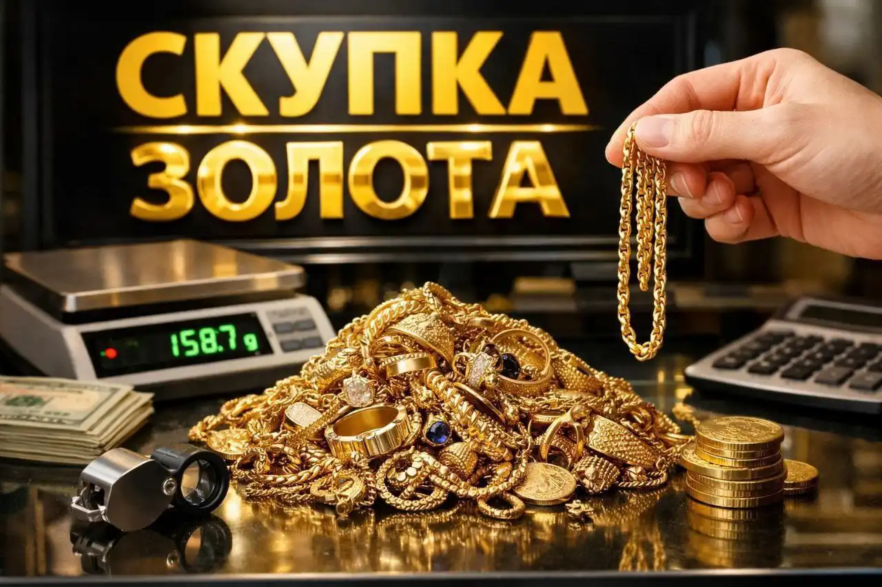 Куплю золотые украшения и золотой лом - Ювелирные изделия (Барахолка) в Балашиха