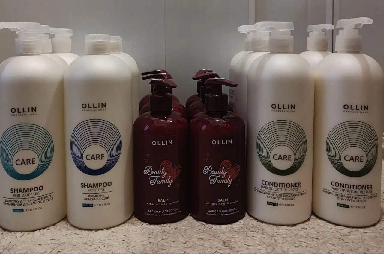 Продукция Ollin: шампуни, кондиционер, бальзам для волос - Средства для ухода за волосами (Красота и здоровье) в Балашиха