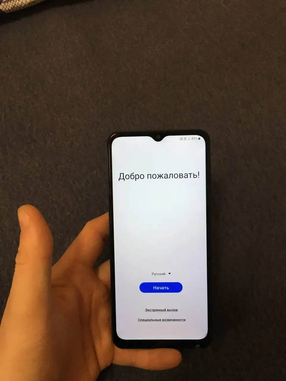 Продажа смартфона Samsung Galaxy A12 32 ГБ синий - Смартфоны (Электроника) в Балашиха