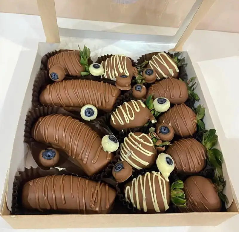 Предзаказ клубники, банана и голубики в шоколаде к 23 февраля - Продукты питания (Барахолка) в Балашиха