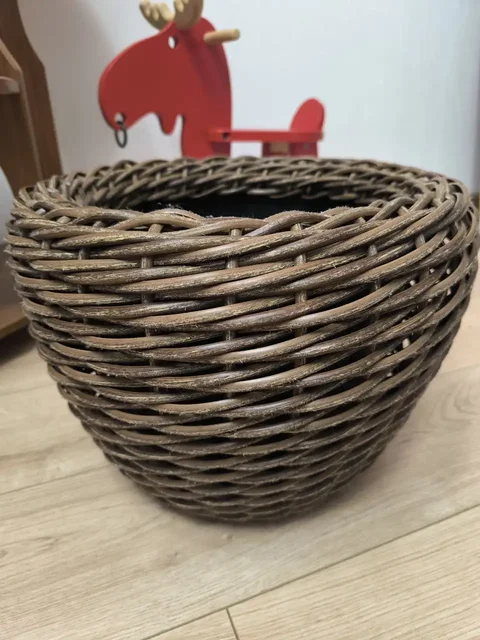 Кашпо из ротанга 16 литров премиум качества - Хендмейд в Балашиха