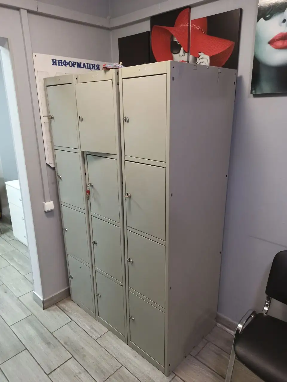 Металлический шкаф для хранения - Мебель (Барахолка) в Балашиха