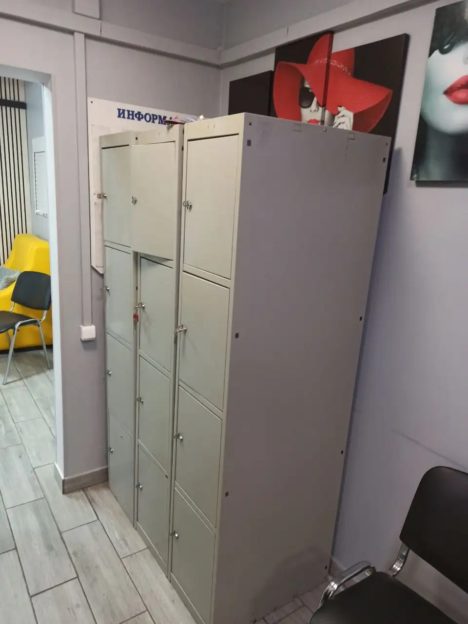 Металлический шкаф для хранения - Мебель (Барахолка) в Балашиха