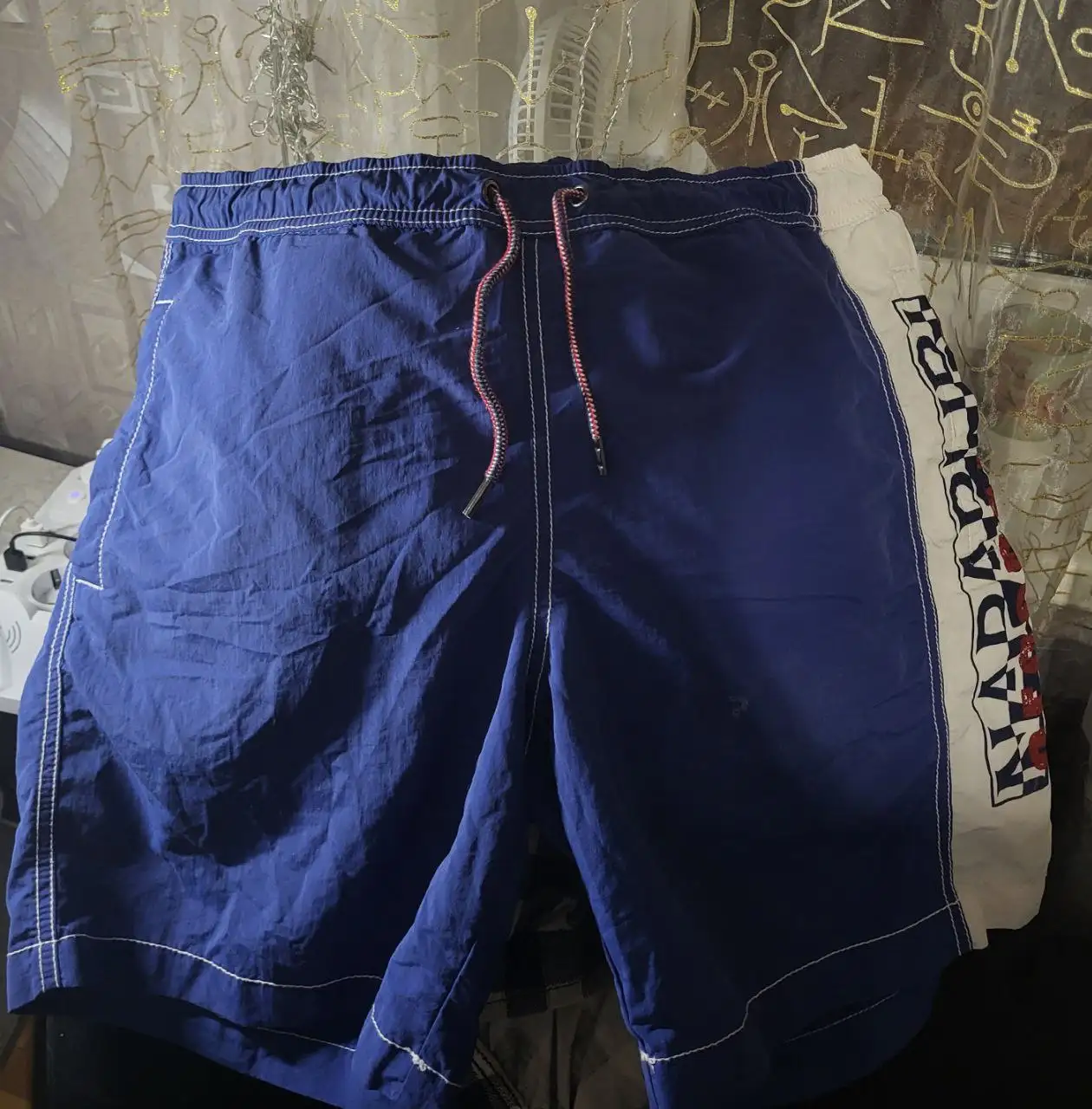 Шорты Napapijri синие XL с дефектом - Шорты (Одежда) в Балашиха