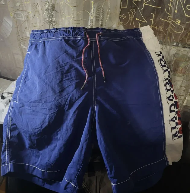 Шорты Napapijri синие XL с дефектом - Брюки в Балашиха