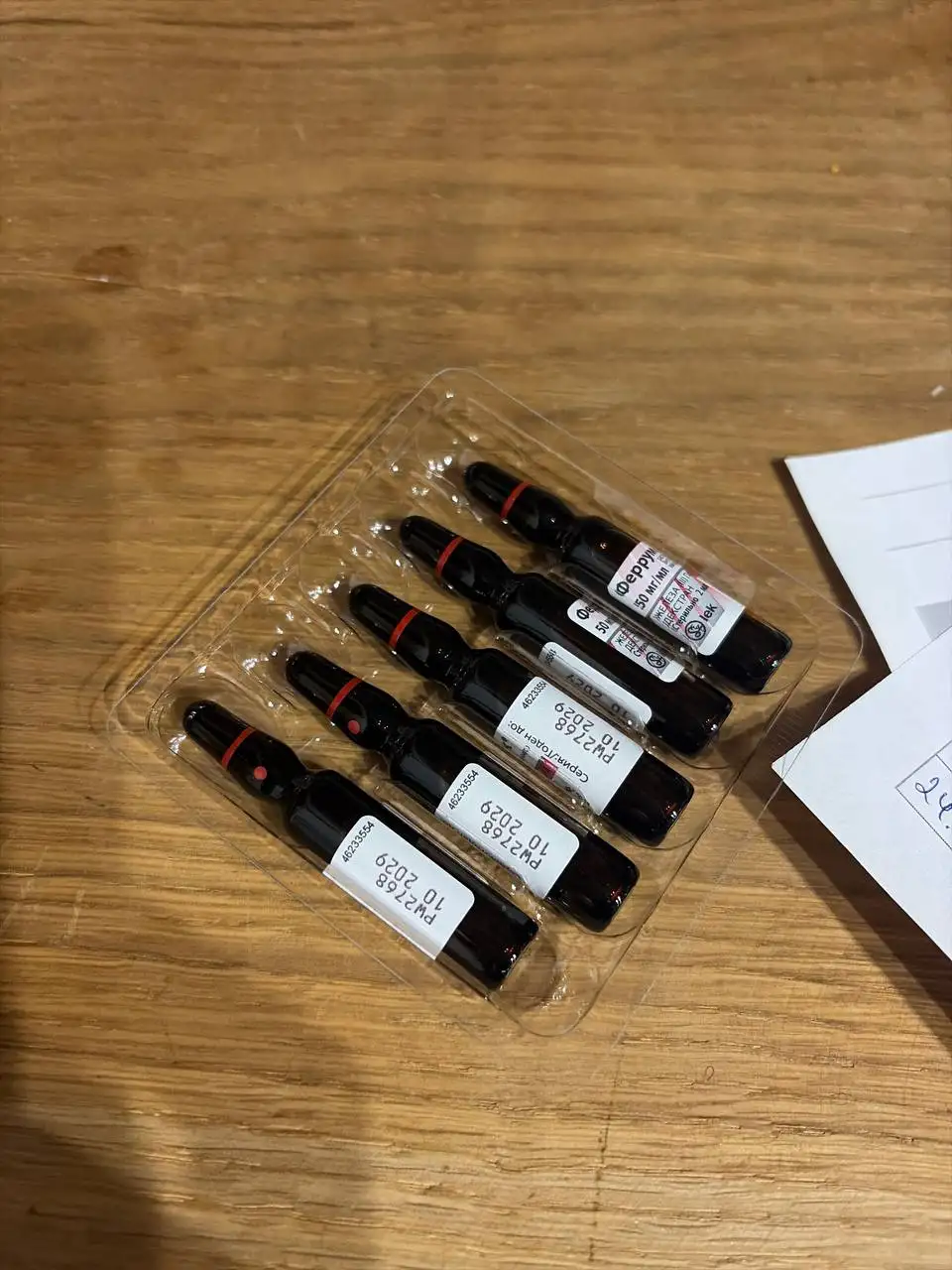 Ампулы железа 5 шт. - Лекарства/медикаменты (Красота и здоровье) в Балашиха