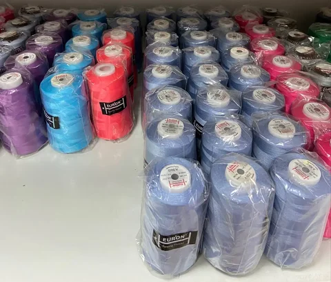 Швейные нитки Euron, бобины 5000 м, 29 цветов - Электрооборудование в Реутов