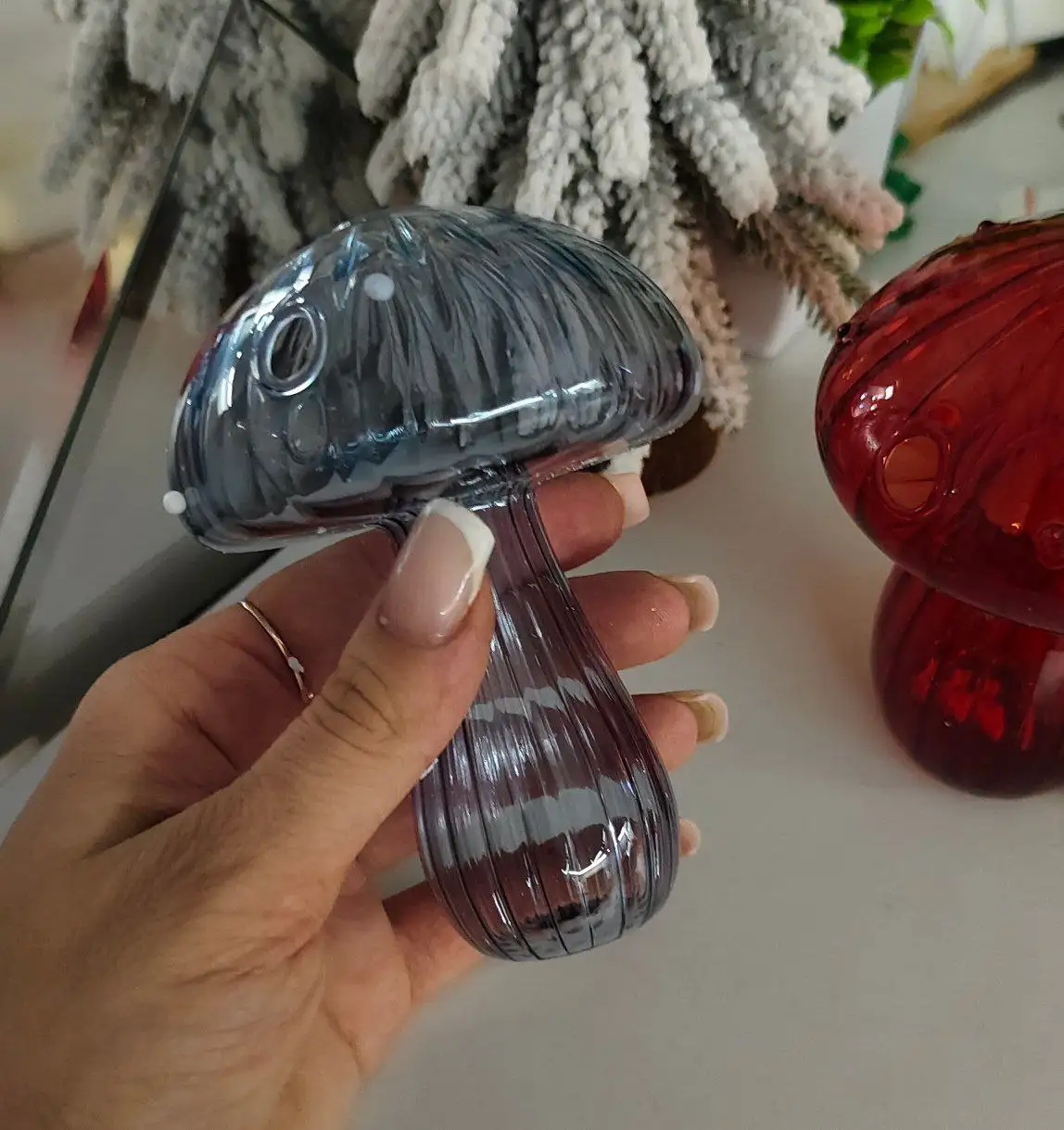 Стеклянные декоративные вазы для цветов 4 шт - Декор (Барахолка) в Балашиха