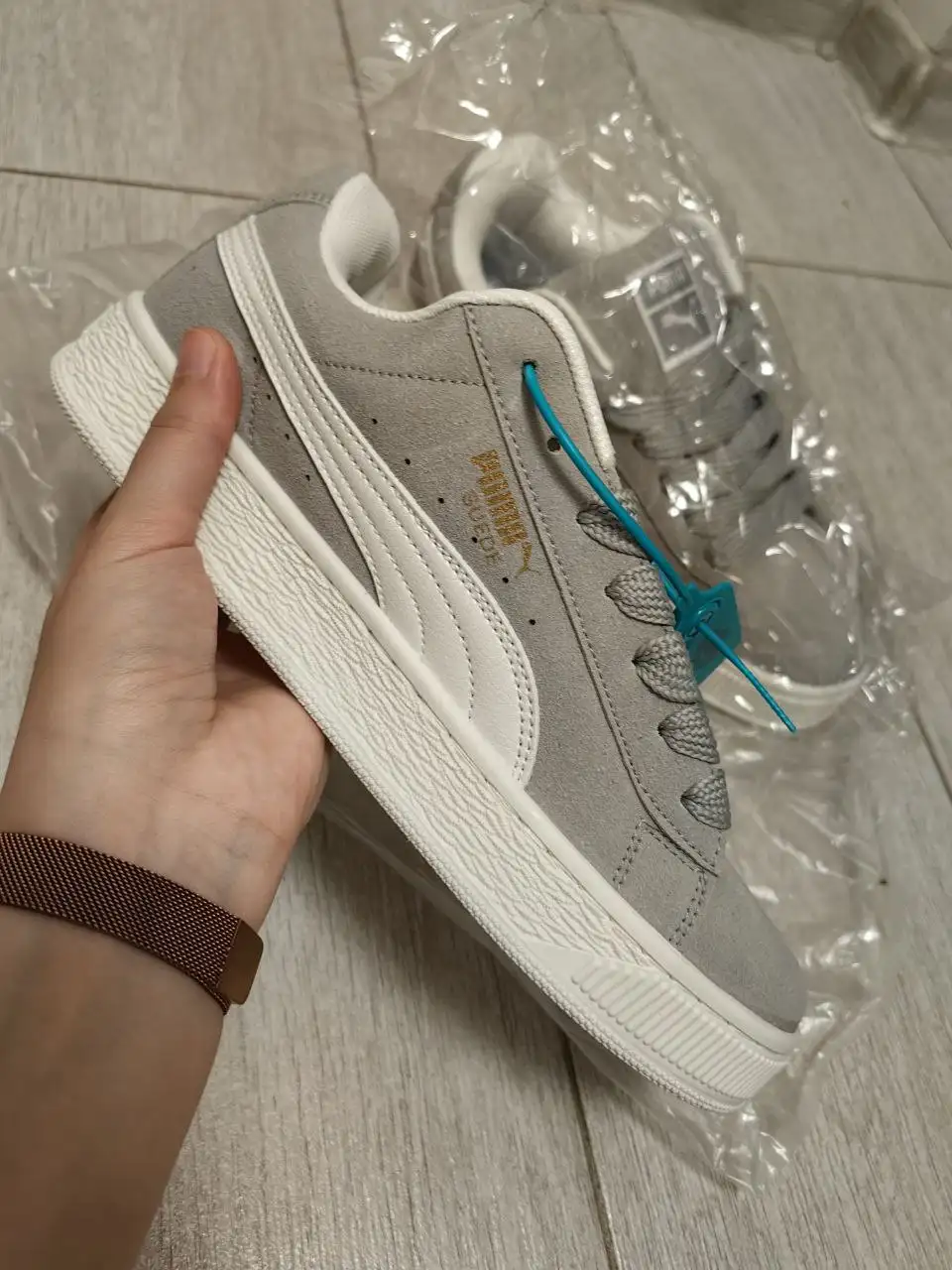 Кроссовки Puma suede серые - Обувь (Одежда) в Балашиха
