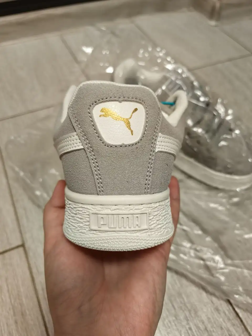 Кроссовки Puma suede серые - Обувь (Одежда) в Балашиха