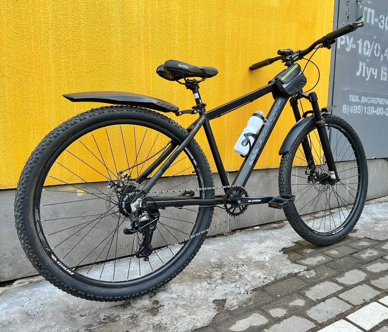 Новые велосипеды черный матовый с полной комплектацией - Велосипеды (Хобби и отдых) в Балашиха