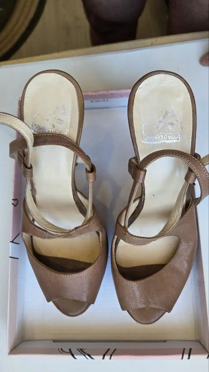 Босоножки 36 размер, Италия, натуральная кожа - Обувь (Одежда) в Балашиха