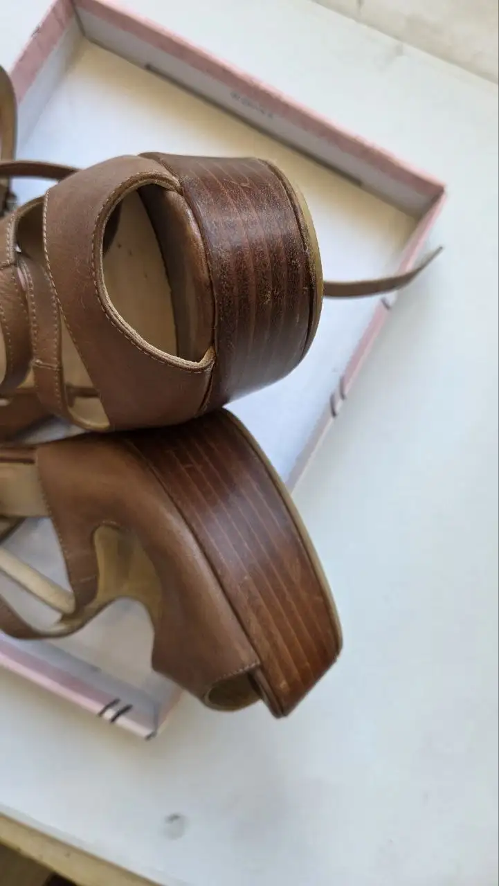 Босоножки 36 размер, Италия, натуральная кожа - Обувь (Одежда) в Балашиха