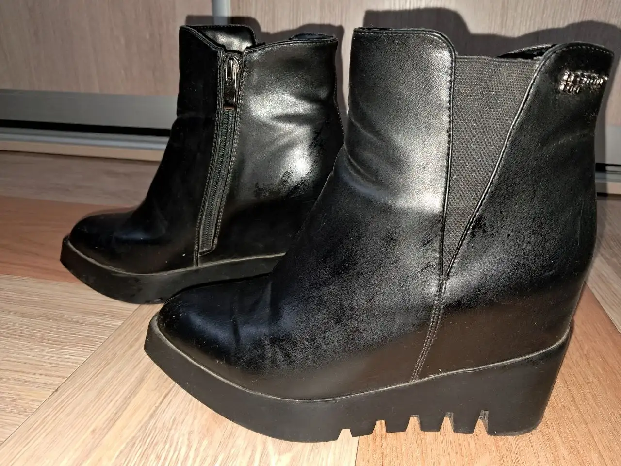 Демисезонные полусопожки на платформе, размер 38 - Обувь (Одежда) в Балашиха