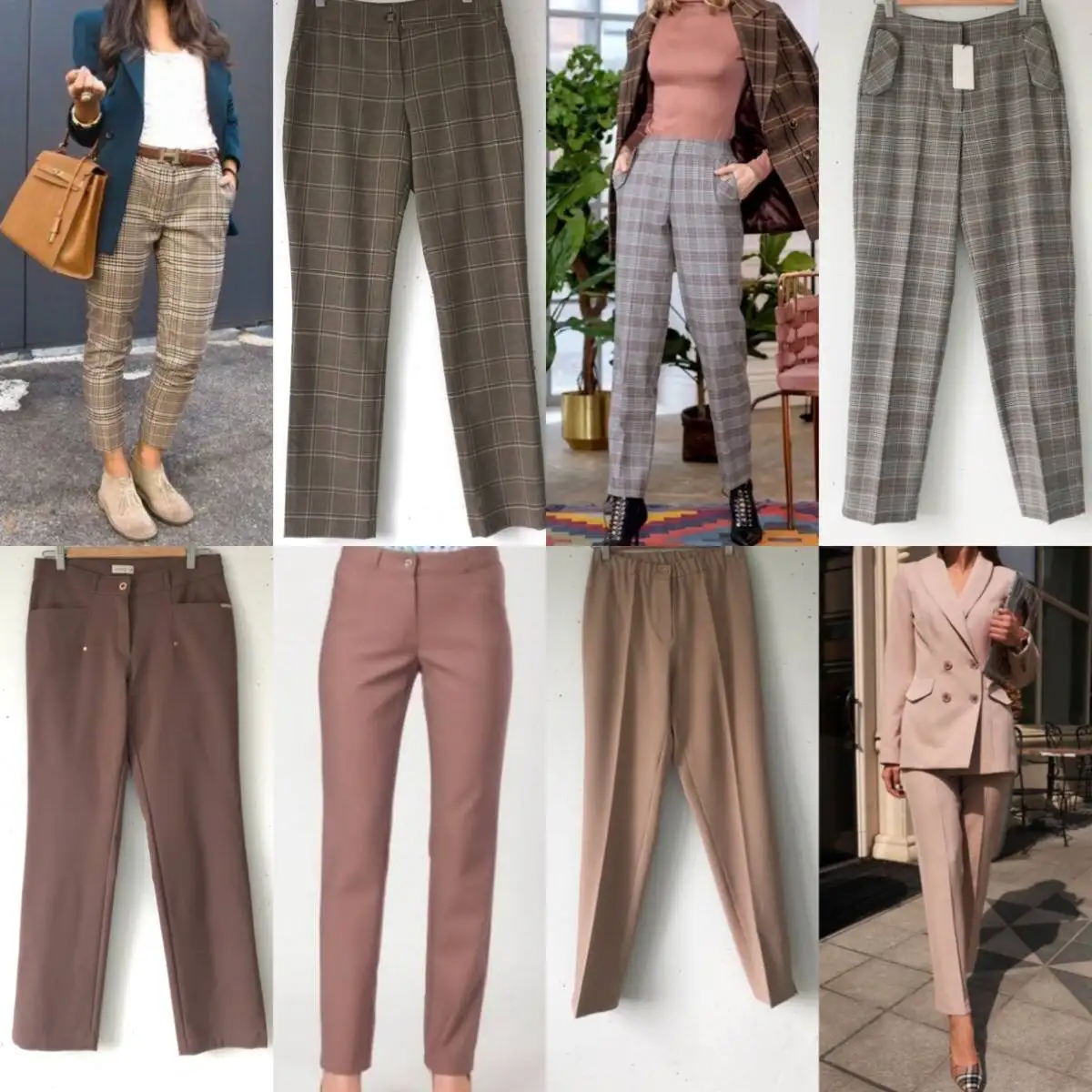 Брюки мужские классические в клетку и однотонные - Мужская одежда (Одежда) в Балашиха