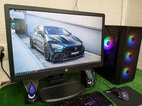 Игровой компьютер полный комплект Б/У - Компьютерные комплектующие в Балашиха