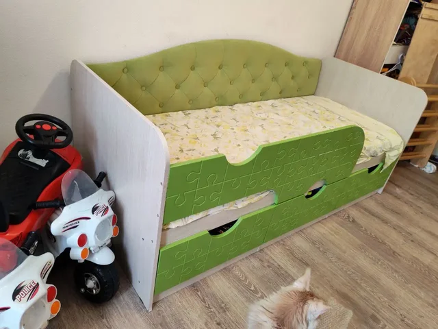 Кровать 190x80 с матрасом и спинкой - Товары для здоровья в Балашиха