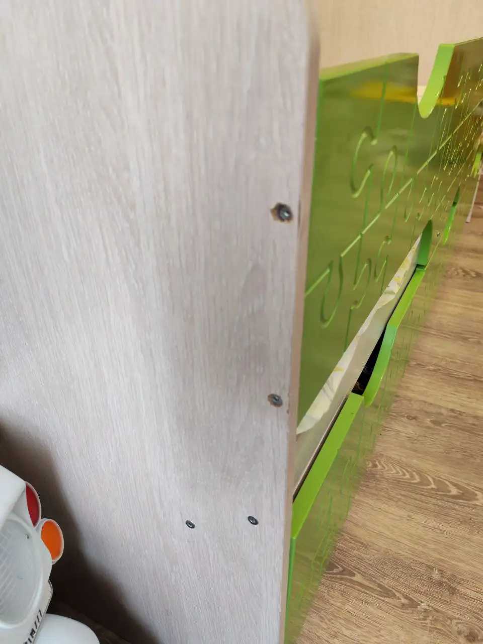 Кровать 190x80 с матрасом и спинкой - Мебель (Барахолка) в Балашиха