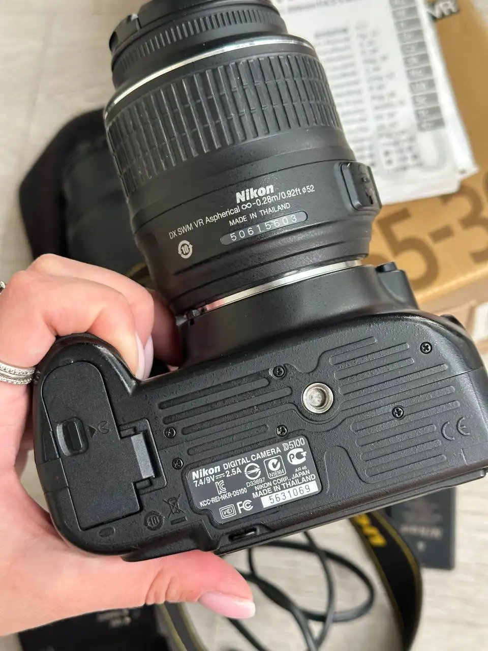 Продажа фотоаппарата Nikon D5100 kit 18-55mm и объектива AF-S DX NIKKOR 55-300mm - Фототехника (Электроника) в Балашиха