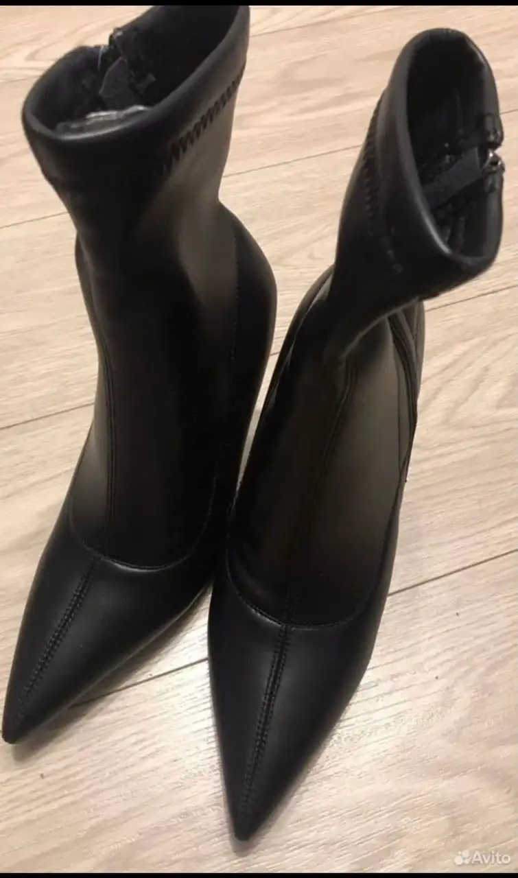 Новые эко кожаные туфли 36 размер с каблуком 10 см - Обувь (Одежда) в Балашиха
